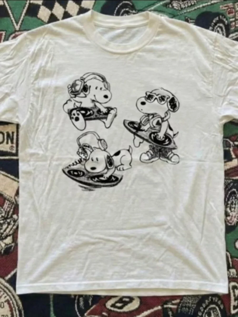 Unisex DJ Snoopy T Shirt